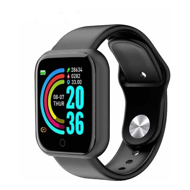 Reloj Inteligente Y68 Smartwatch Sensor Ritmo Cardíaco