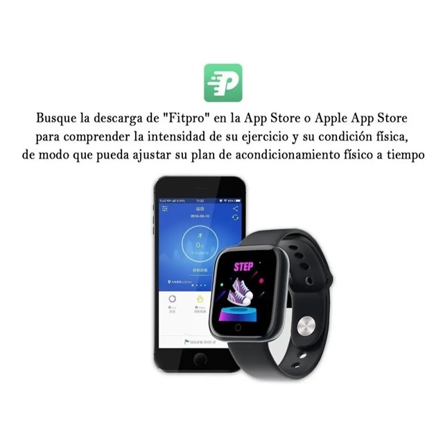 Reloj Inteligente Y68 Smartwatch Sensor Ritmo Cardíaco