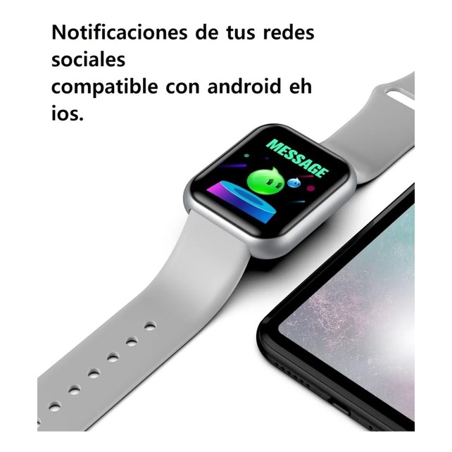 Reloj Inteligente Y68 Smartwatch Sensor Ritmo Cardíaco