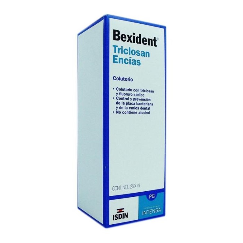 BEXIDENT TRICLOSÁN ENCÍAS ENJUAGUE BUCAL 250 ML