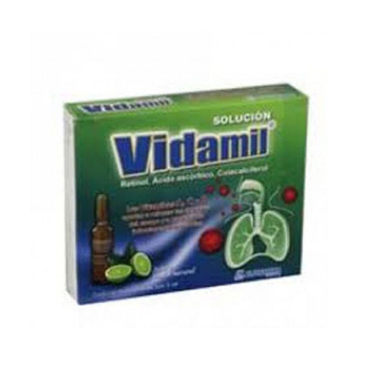 Vidamil Oral Limon 1 Caja 5 Ampolletas 3 Ml