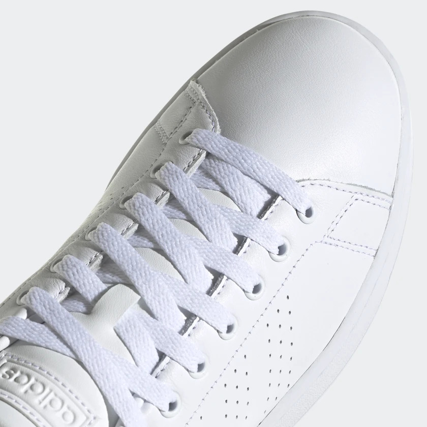 Tenis Adidas Advantage Blanco Negro de Caballero