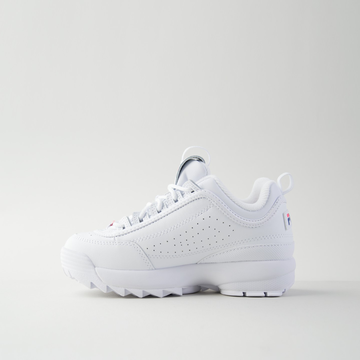 Tenis Fila Disruptor II Blanco Floral de Preescolar
