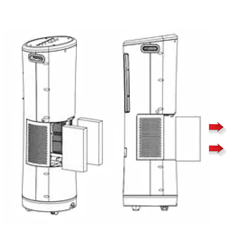 Enfriador De Aire Evaporativo Portátil Insta Chill