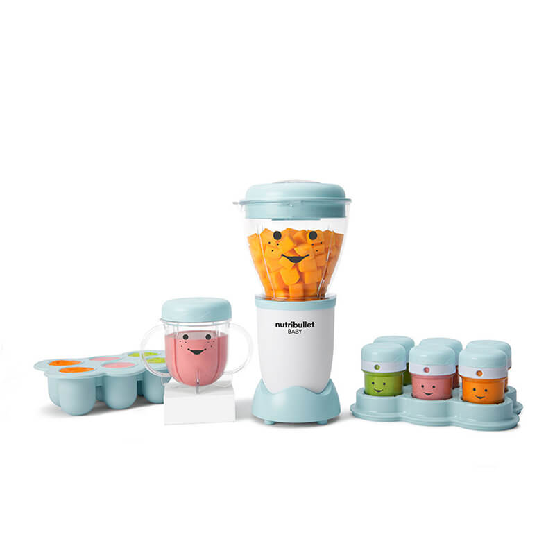Nutribullet Baby Bullet 16 Acc 18 Fl Oz Blanca/azul 120/220v