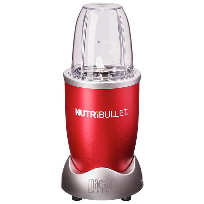 Nutribullet 600w Rojo Pulverizador Alimentos 8 Accesorios