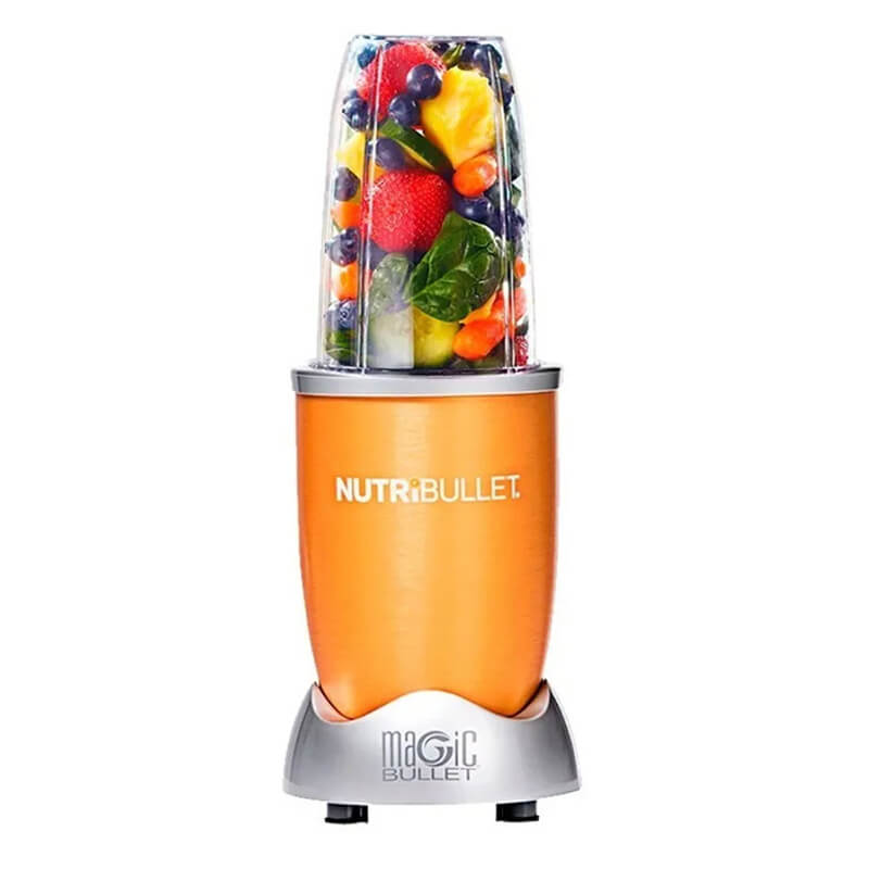 Nutribullet 600w Naranja Pulverizador Alimentos 5 Accesorios 