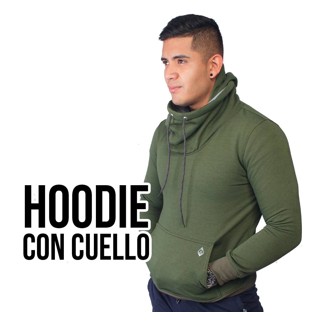 Sudadera Cuello Alto Gondur Cerrada