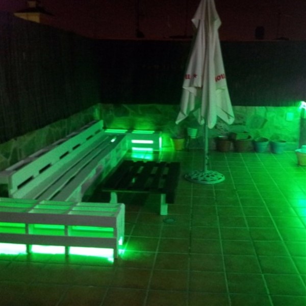 Kit Manguera Tira Led 110v 30mts 5050 Verde Ip65
