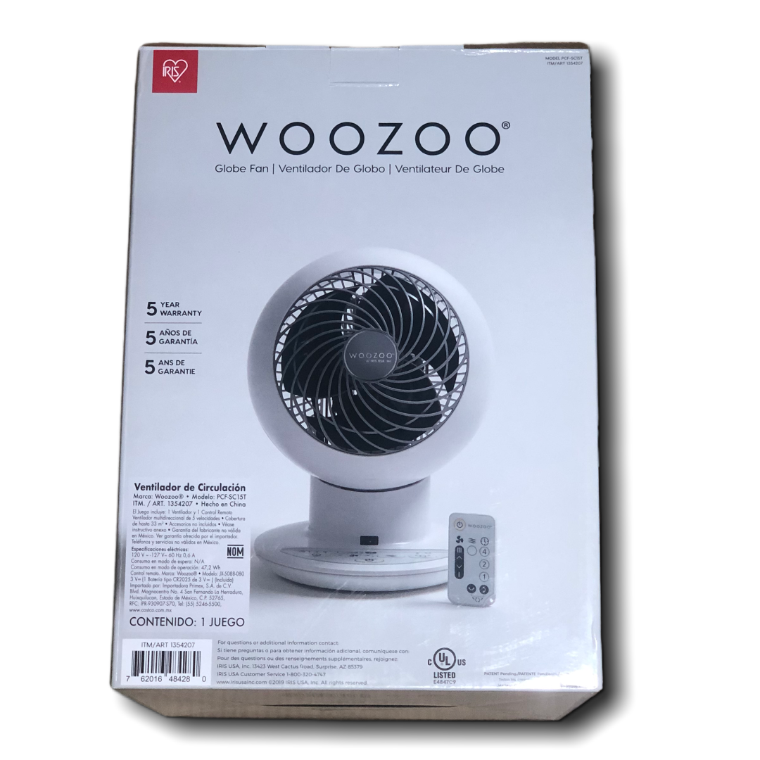 Ventilador De Globo Multidireccional Control Remoto Woozoo®