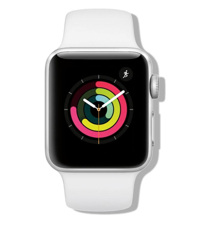 Reloj Apple Watch Series 3 38mm Silver - Blanco