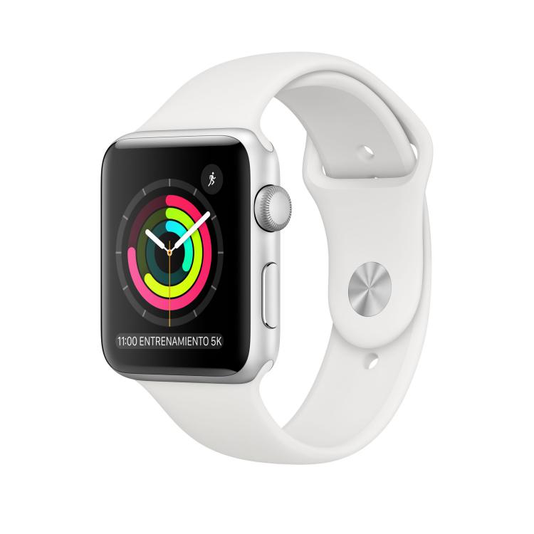 Reloj Apple Watch Series 3 38mm Silver - Blanco