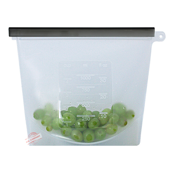 Bolsa Silicon Reusable Antiderrames Herméticas 1000 Ml