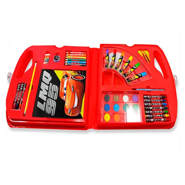 Art Set De Dibujo Pixar Cars Disney Acuarelas