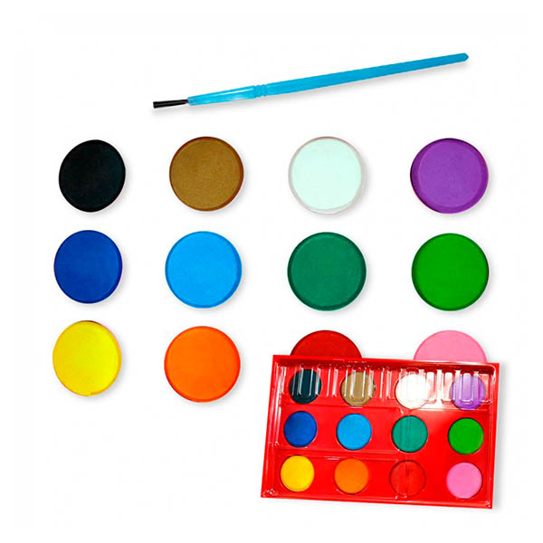 Art Set De Dibujo Pixar Cars Disney Acuarelas