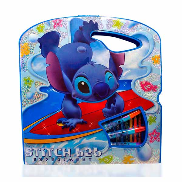 Art Set De Dibujo Stitch Disney Acuarelas