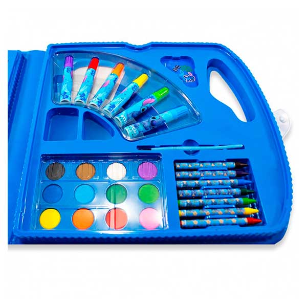 Set De Arte Disney Stitch Marcadores Dibujo Colores Plegable Kit De Dibujo  Profesional, Crayones Pastel, Acuarelas, Tubos De Pintura Acrílica,  Pinceles, Lápices, Godetes, Sacapuntas, Goma