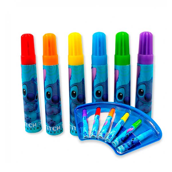 Art Set De Dibujo Stitch Disney Acuarelas