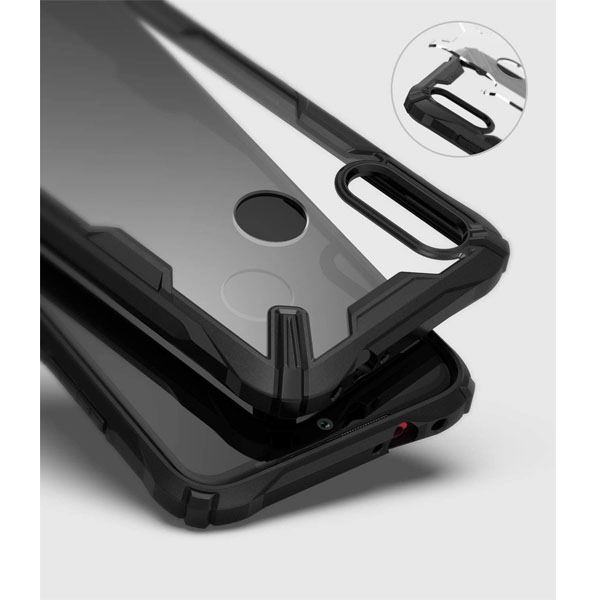 Funda para Redmi Note 7 o Note 7 Pro Fusion X Uso Rudo Negro