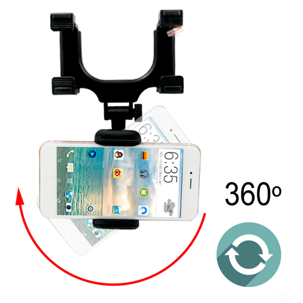 Soporte Base Celular Universal Para Espejo Retrovisor Auto HD-602