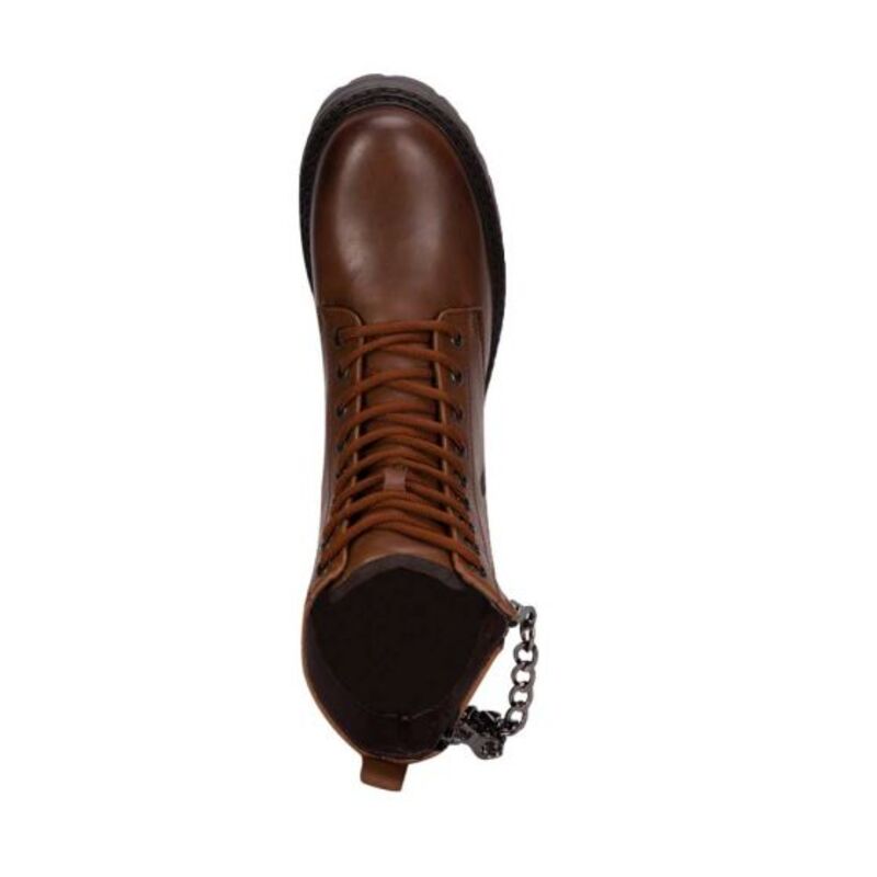 BOTA MILITAR PARA MUJER COLOR CAFÉ TIERRA BENDITA 9216