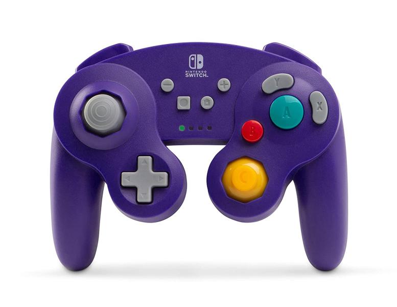 Control Nintendo Switch Inalámbrico Power A Gamecube Morado