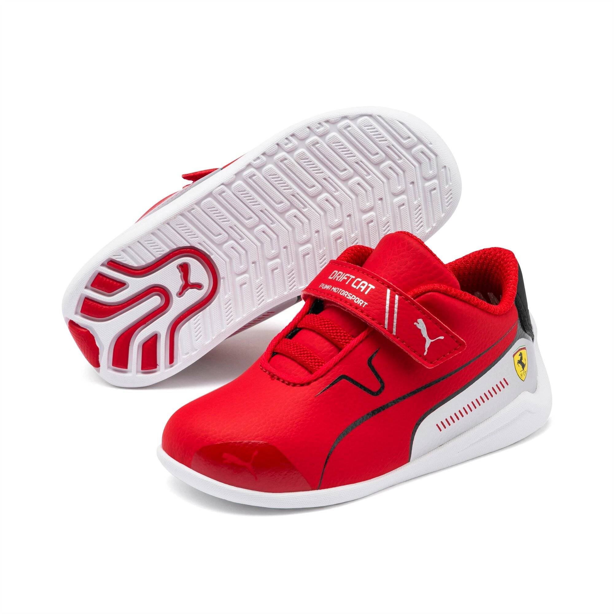 Tenis Para Niño Puma Sf Drift Cat 8 Ferrari Rojo