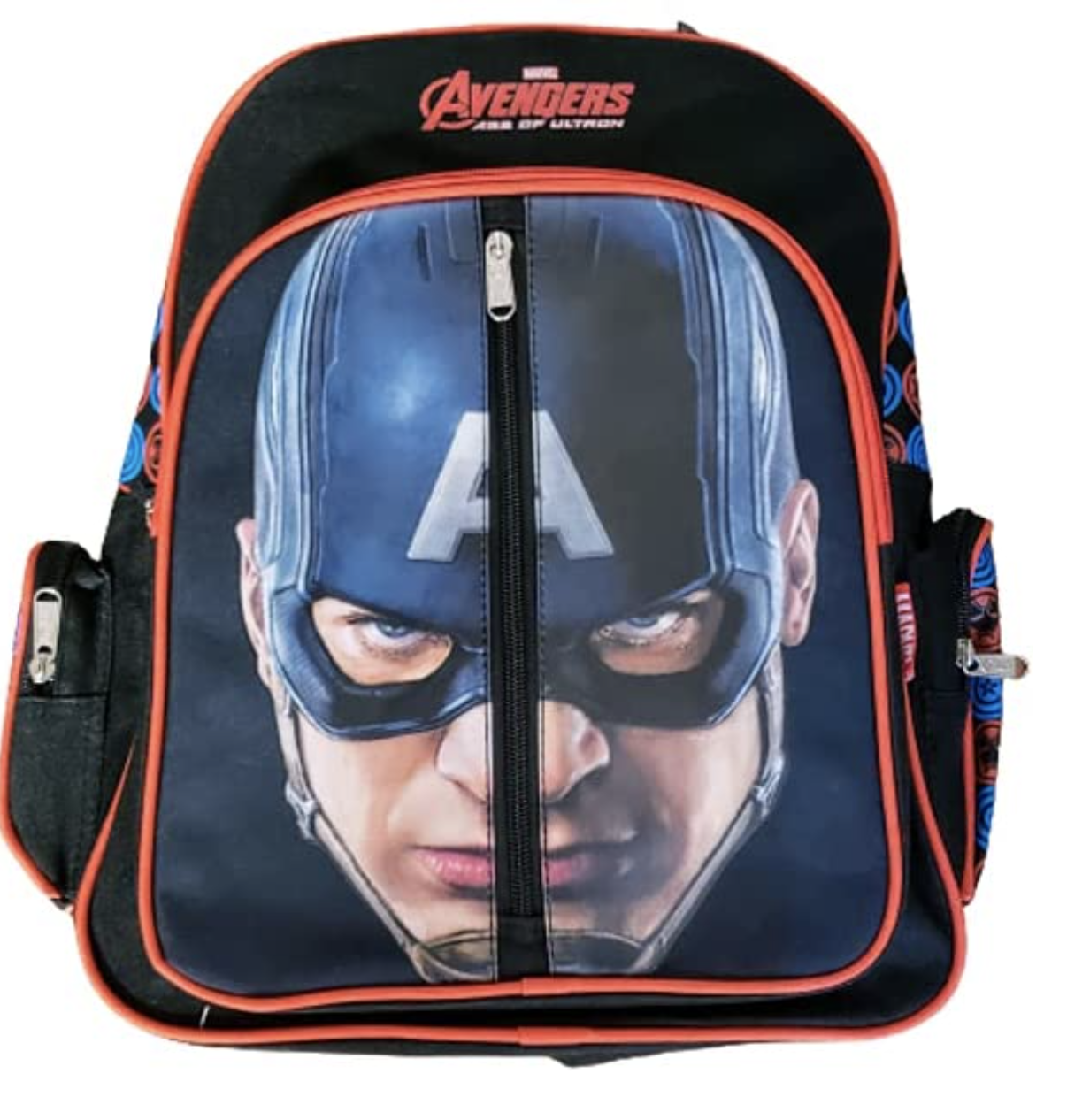Mochila Capitan America Marvel Avengers Ruz Primaria Nueva
