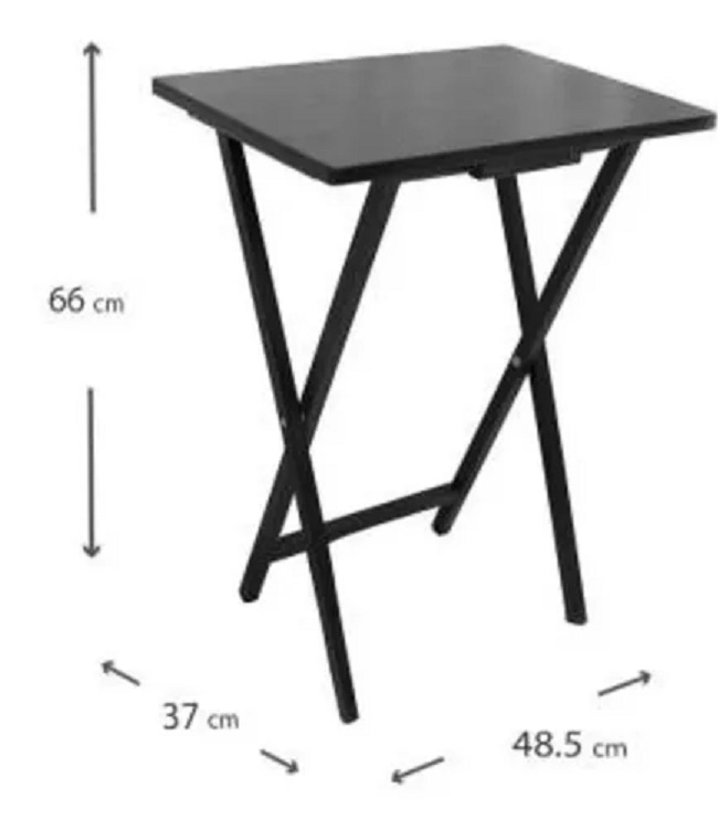 Mesa Plegable Mainstays De Madera