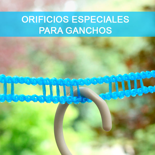 Cuerda Tendedero Secado Lavado Ropa Secado 3 Piezas 