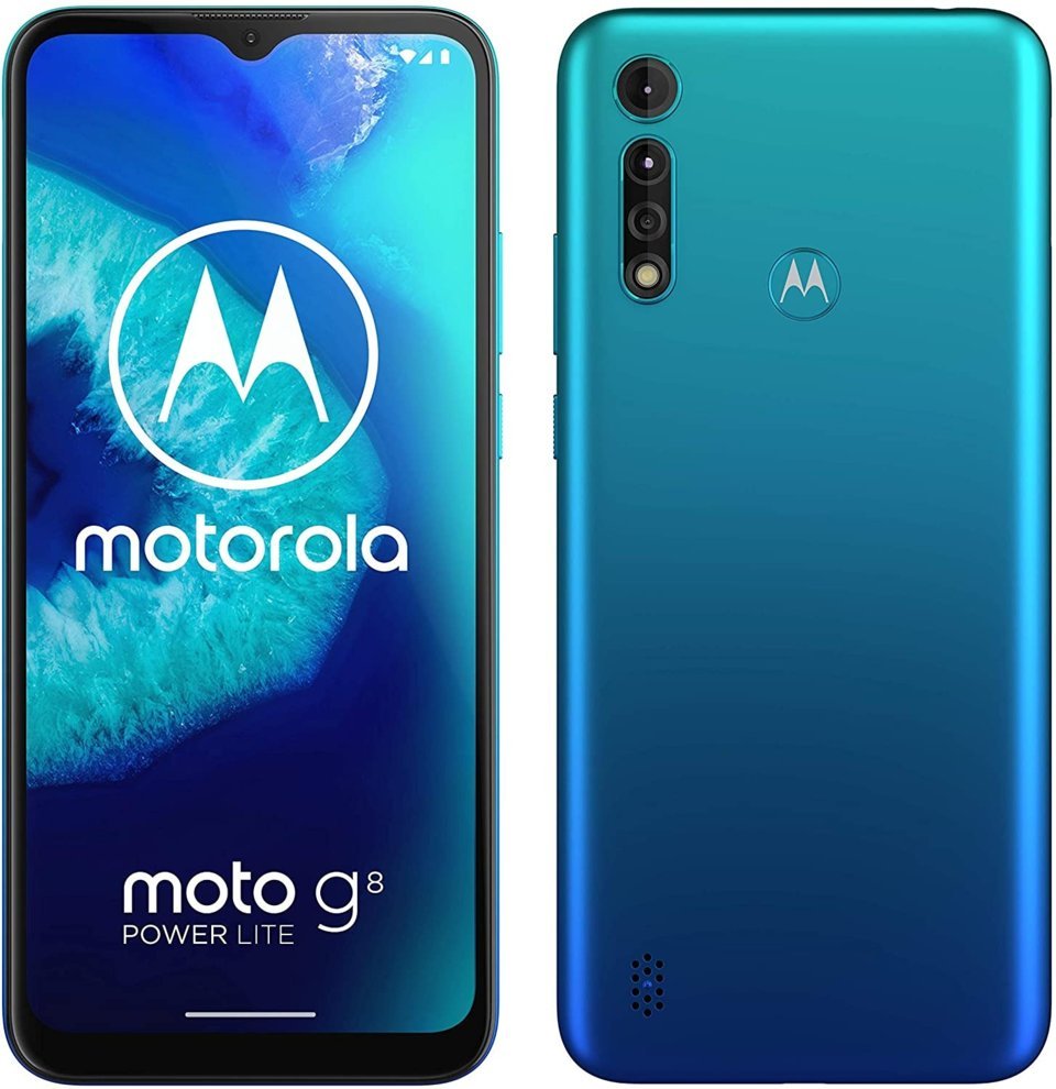 Celular Motorola Moto G8 Power Lite Royal Blue 4GB + 64GB