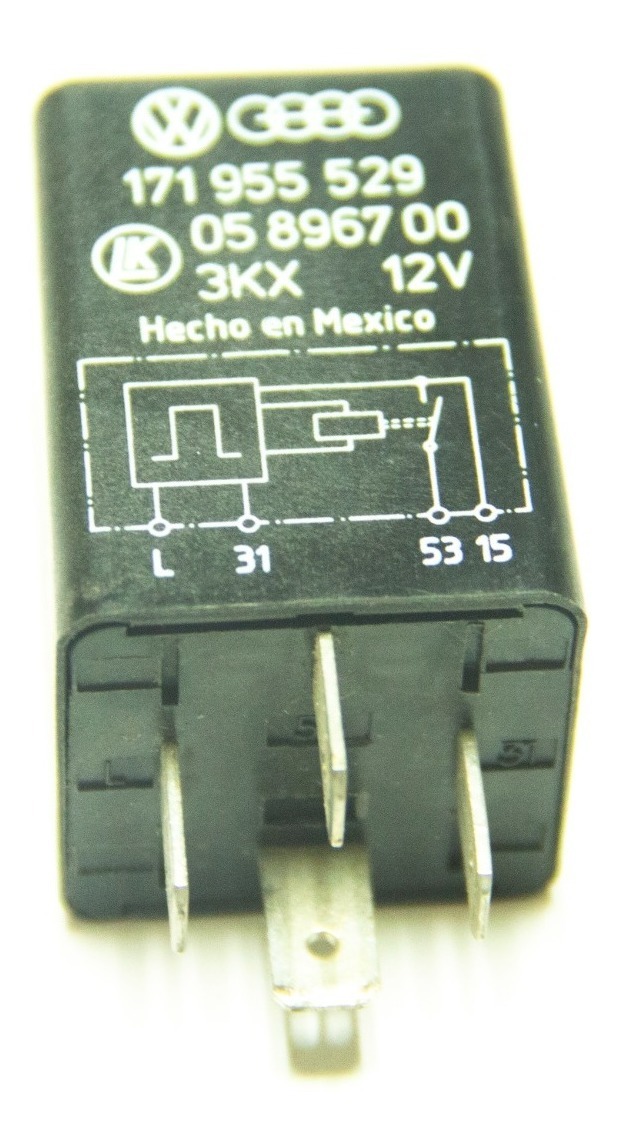 Relay Relevador Limpiabrisas Vw A2 A3 Caribe Original