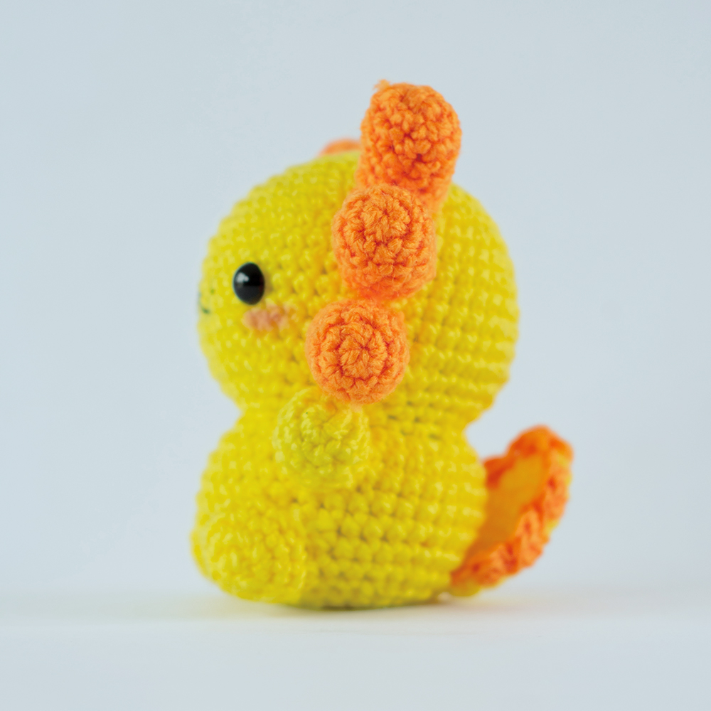 Chibi Ajolotito | Peluche de ajolote Amarillo