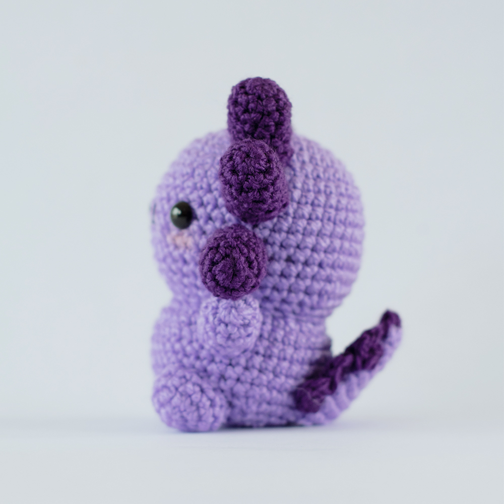 Chibi Ajolotito | Peluche de ajolote Morado