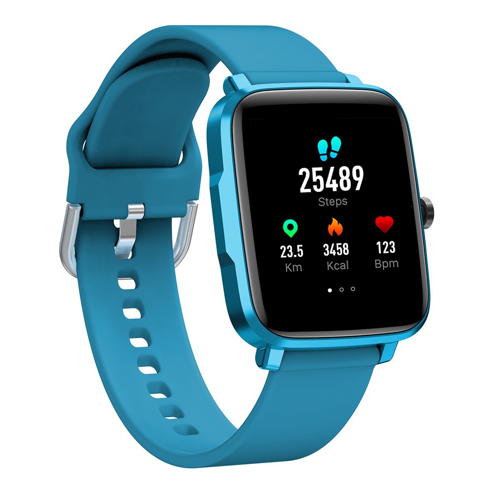 Smartwatch Kumi Ku1s Ip68 Reloj Inteligente Sport deportivo 1.54 azul