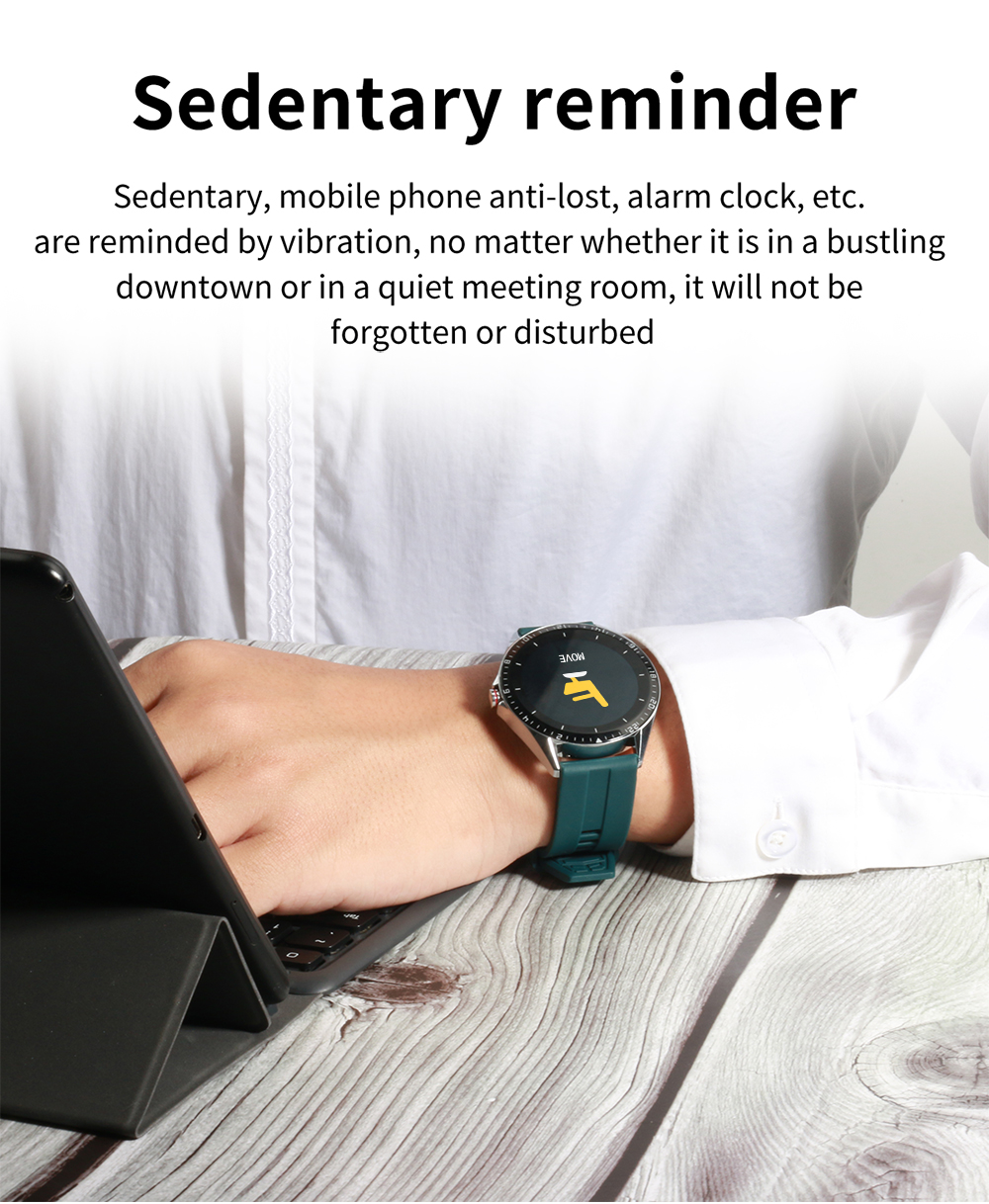 Smartwatch Kumi Gw16t Ip67 Reloj Inteligente Sport deportivo 1.28 plateado