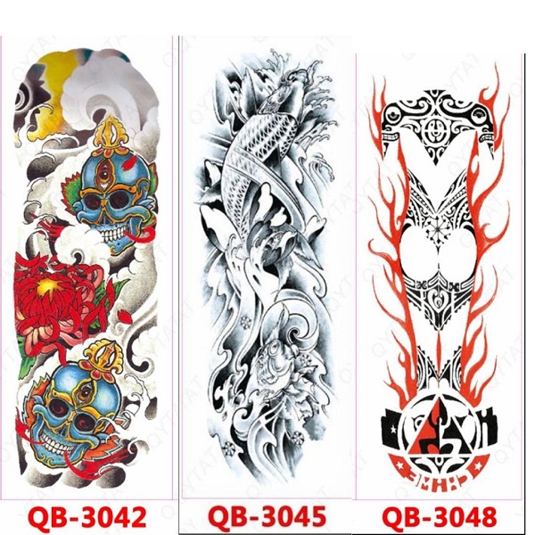 Luce genial y super real con estos tatuajes temporales brazo completo o pierna