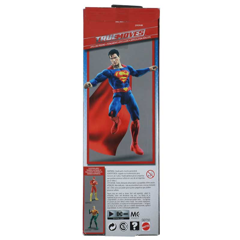 Dc Comics Juguete Coleccion Justice League Liga De La Justicia True Moves Mattel
