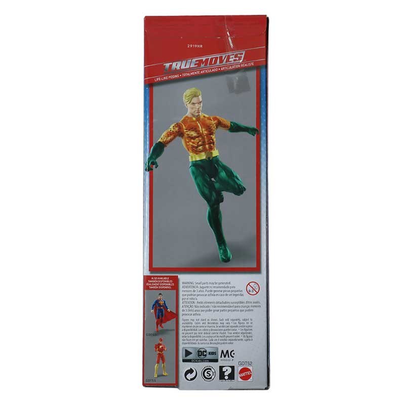 Dc Comics Juguete Coleccion Justice League Liga De La Justicia True Moves Mattel