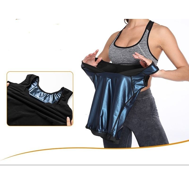 Camiseta Faja Reductora Moldeadora Sauna Playera Mujer