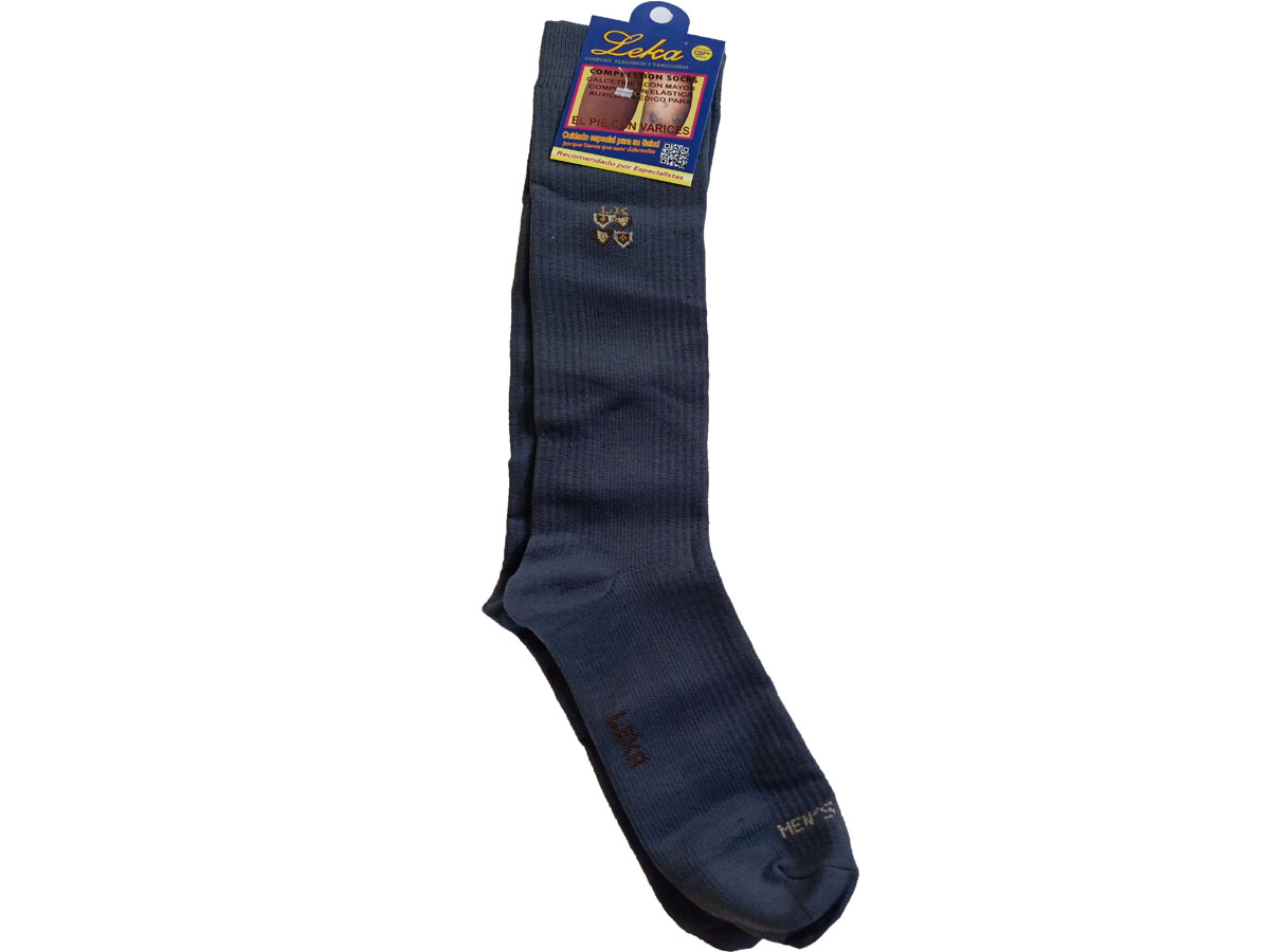 CALCETINES CONTRA VARICES HOMBRE LEKA 12.8 (6 PARES)