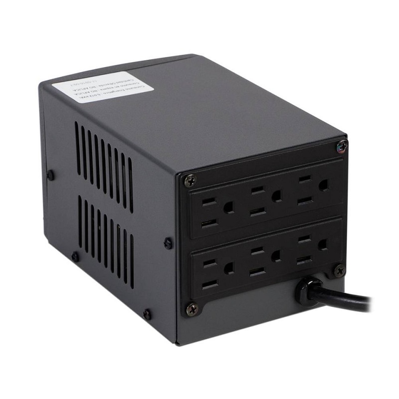 Regulador Voltaje 2500VA 6 Contactos Aterrizado Koblenz ER-2550