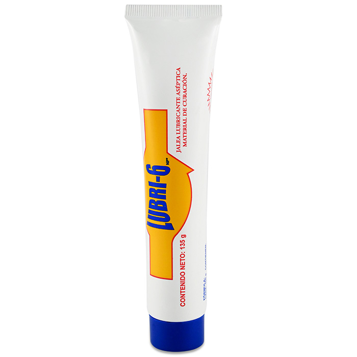 Lubri - 6 Jalea Lubricante 135g - Médica Depot 