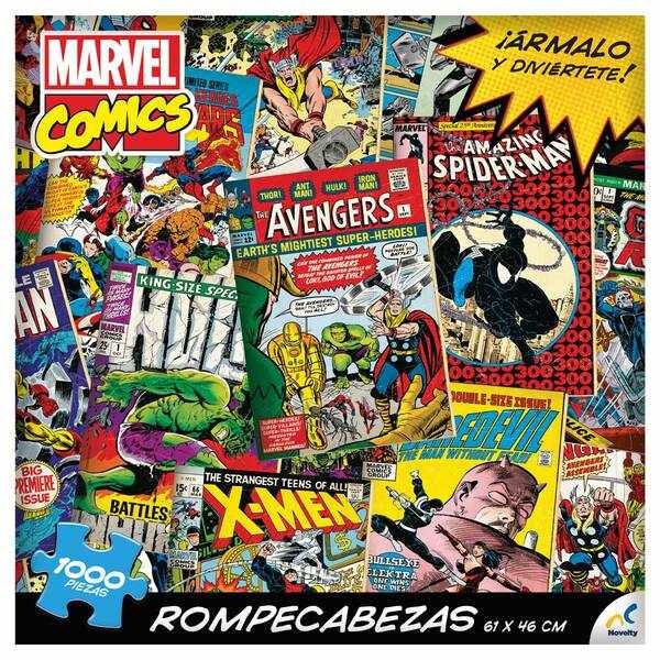 Rompecabezas de Colección Marvel Comics 1000 Piezas Novelty