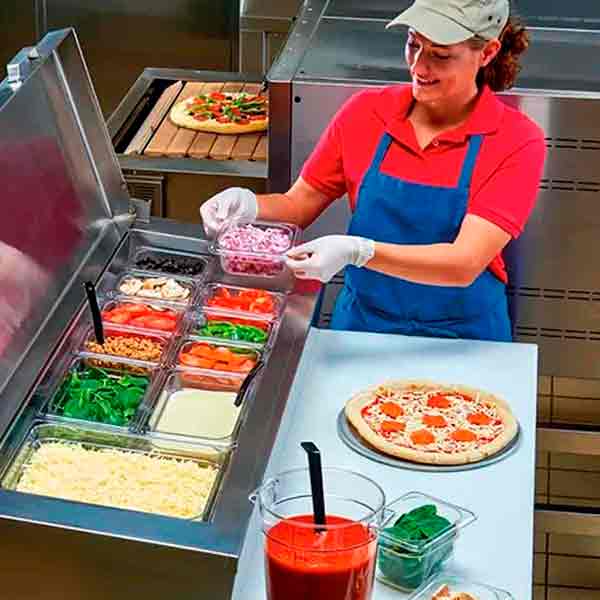 Inserto de 10cms policarbonato Cambro 1.5 Litros 12 piezas