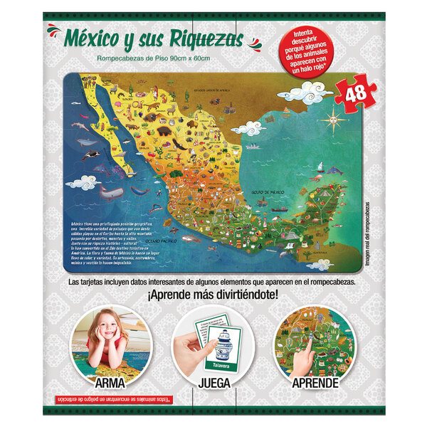 Rompecabezas Piso Republica Mexicana