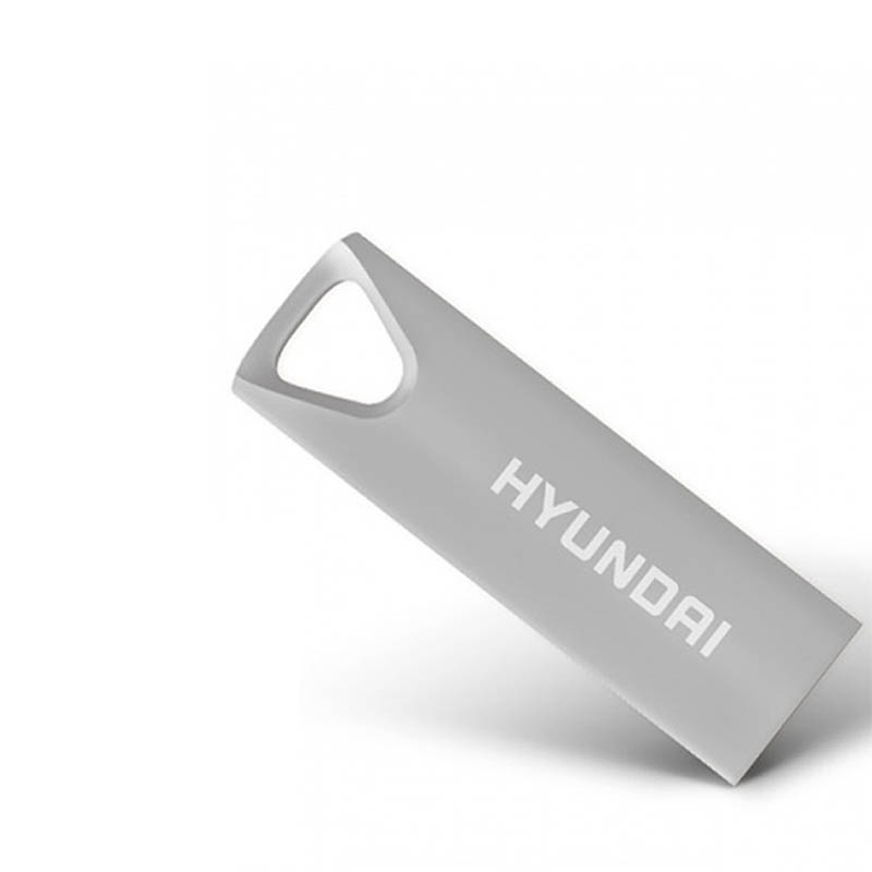 Memoria USB Hyundai 16GB 2.0 Flash Drive Silver - Paquete de 10 usb  U2BK/16GAS