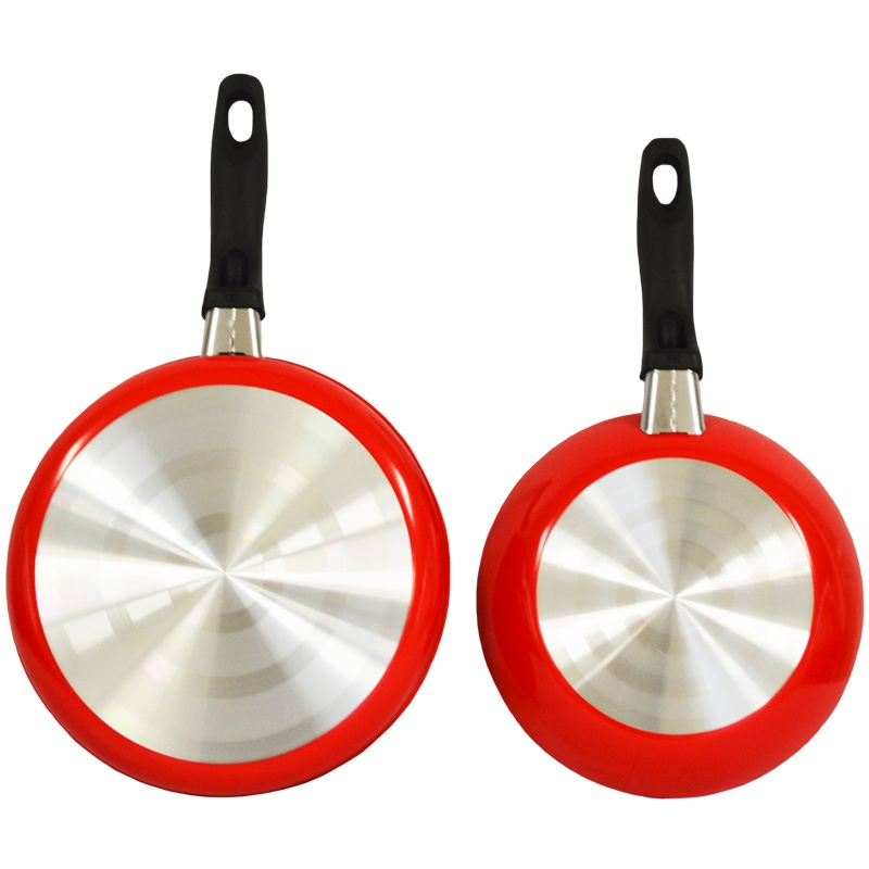 Batería de cocina Tramontina Toronto 20499/730 ROJA 10 piezas END