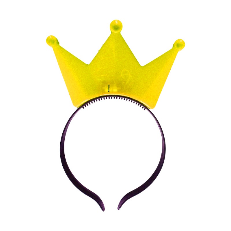 Diadema De Corona Con Luz Led
