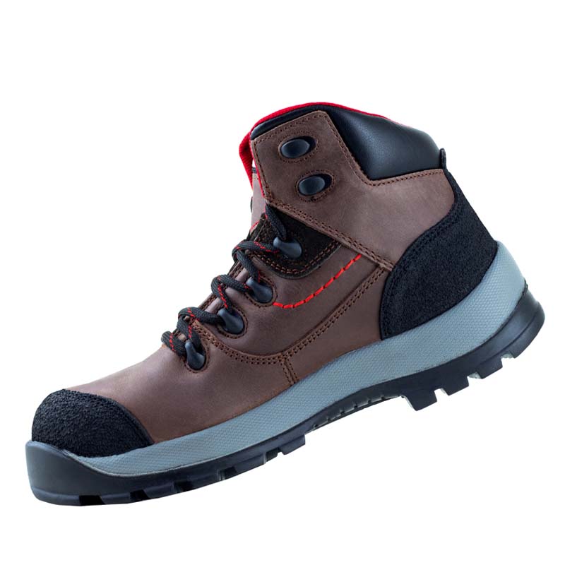 BOTAS DE SEGURIDAD INDUSTRIAL CABALLERO SWISSBRAND 611 CAFÉ